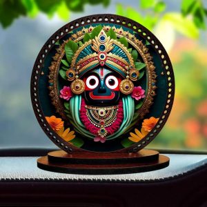 Lord Jagannath Car Dashboard Idol