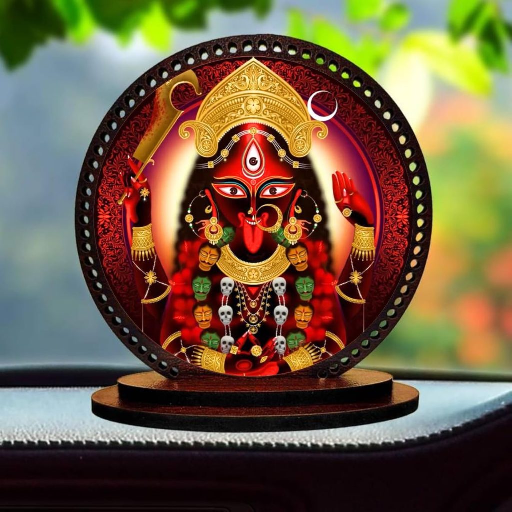 Kali MATA Bhadrakali Chamunda Mahakali Car Dashboard Idol